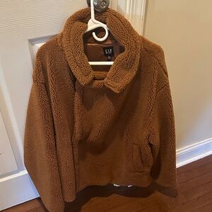 GAP Warm Tan Sherpa Jacket